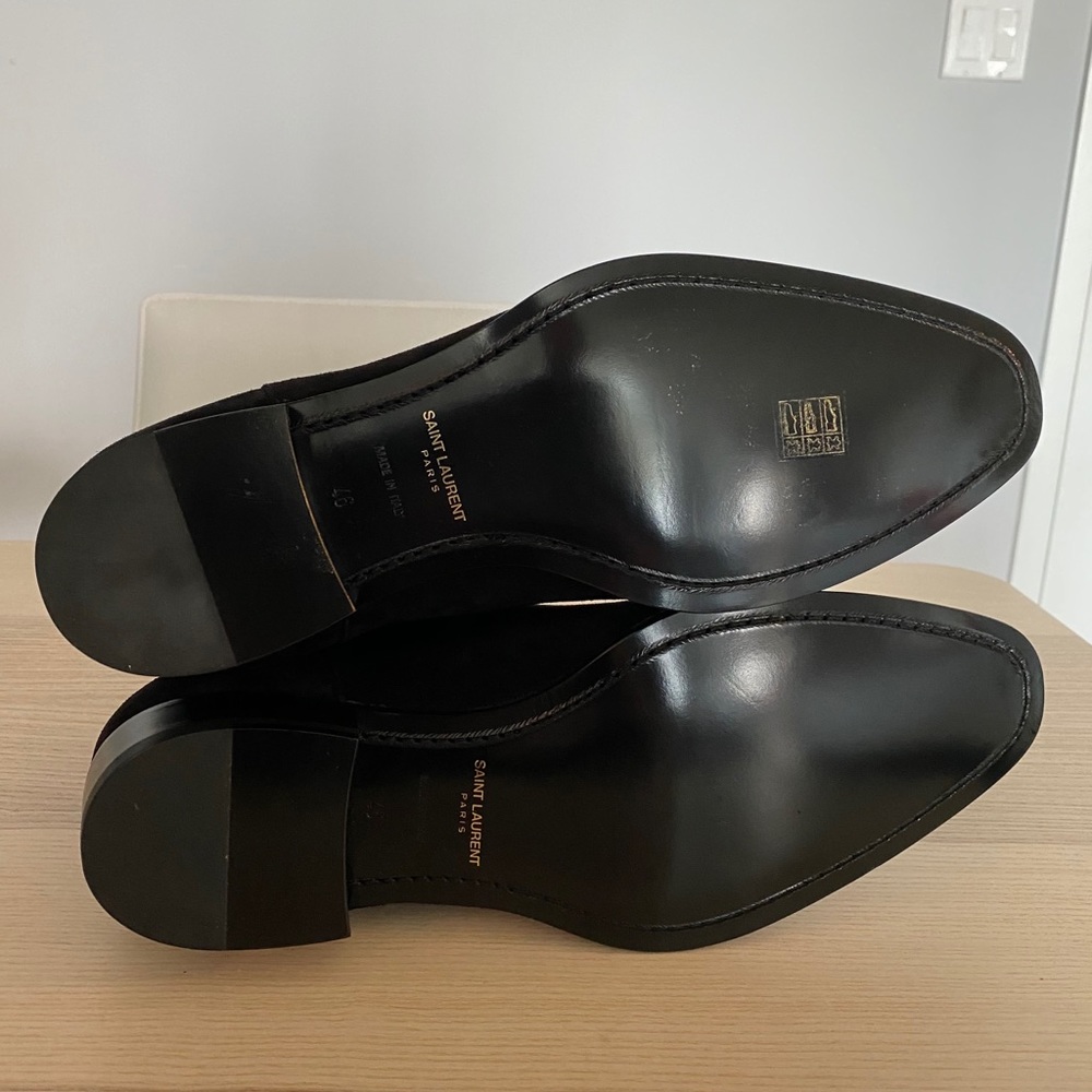COPY - Saint Laurent Wyatt Chelsea Boots Black - New - Picture 9 of 10